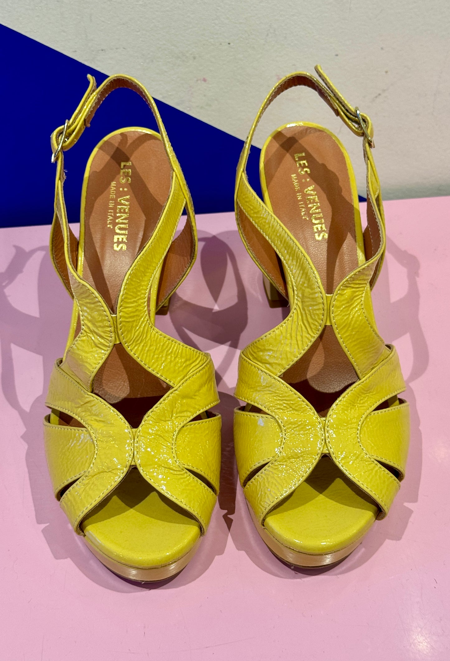Sandales Britney jaune