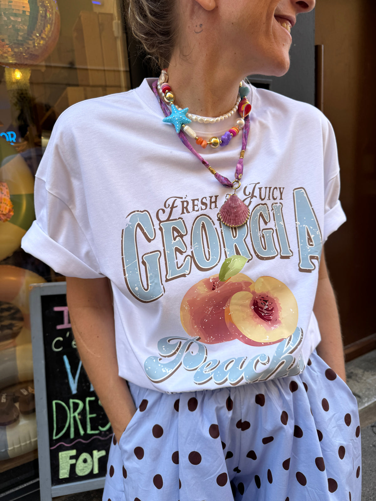 T-shirt Peachy