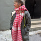 Echarpe Glasgow rouge