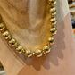 Collier Perles Or