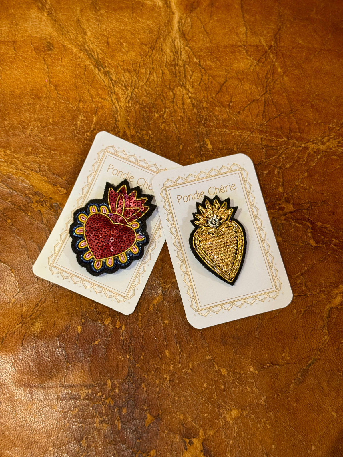 Broches Coeurs