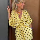 Combi short Fluffy jaune