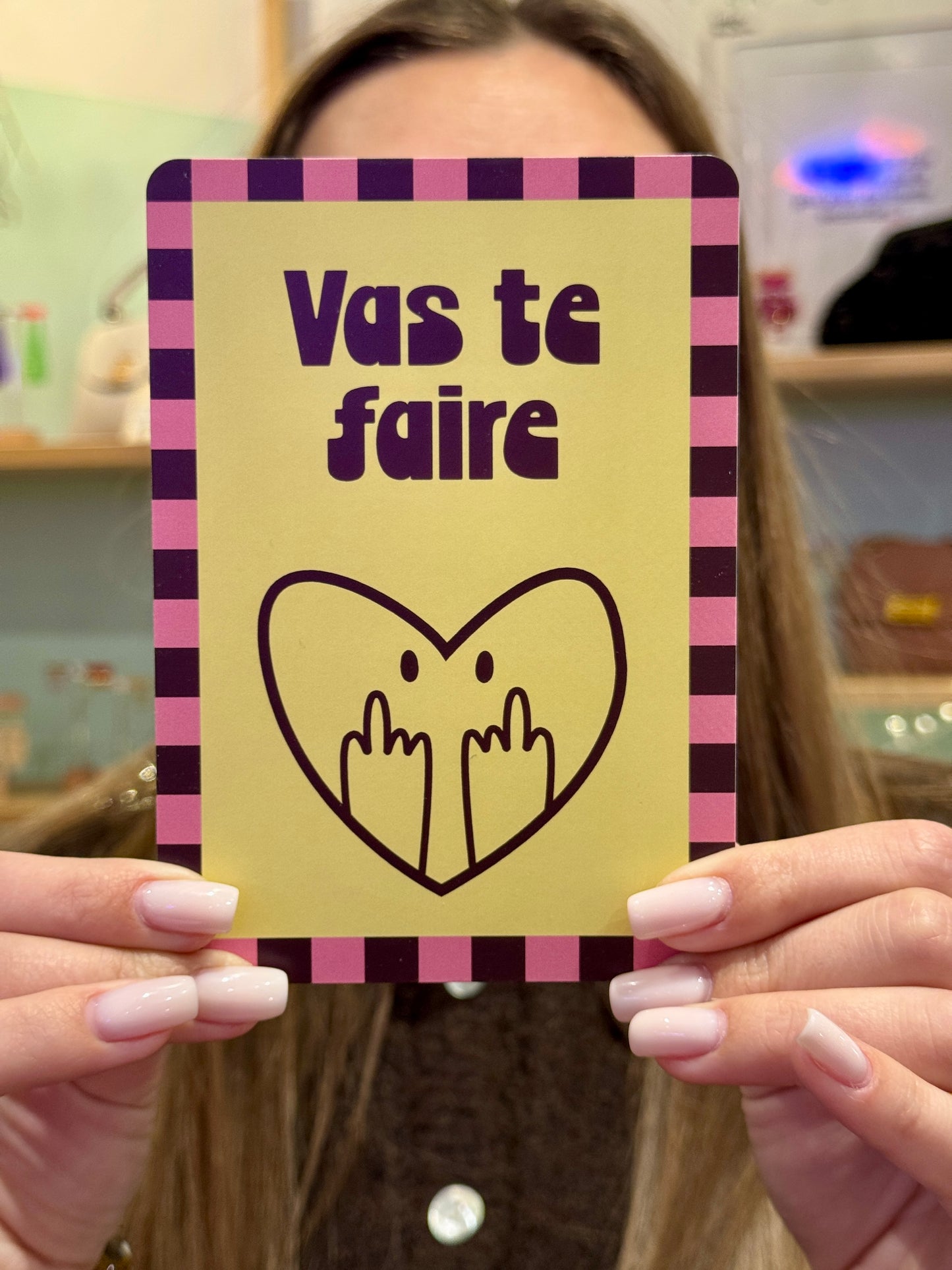 Carte Postale Va Te Faire
