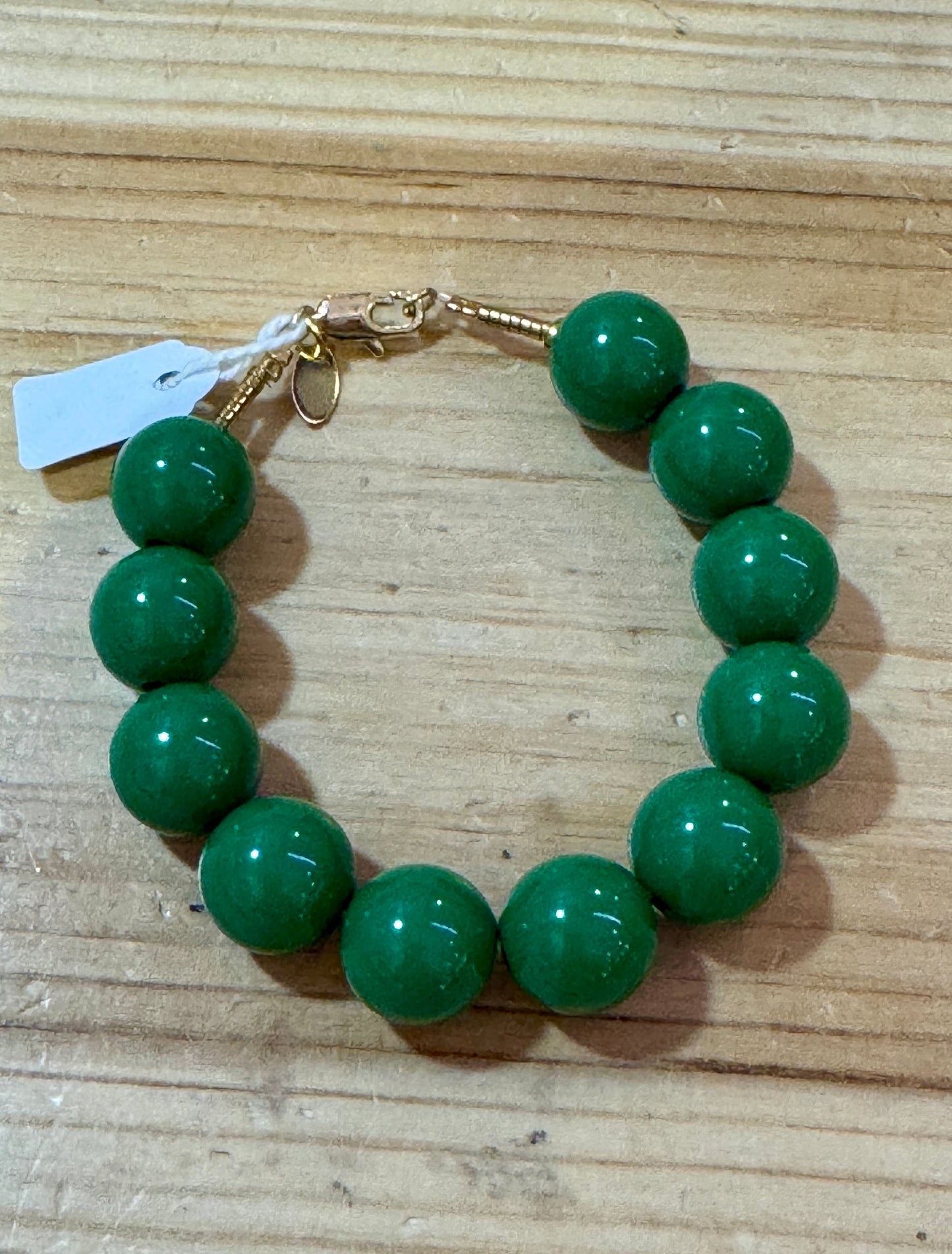 Bracelet Boules Verts