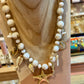 Collier Majorque beige