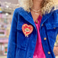 Broche Big Coeur rouge