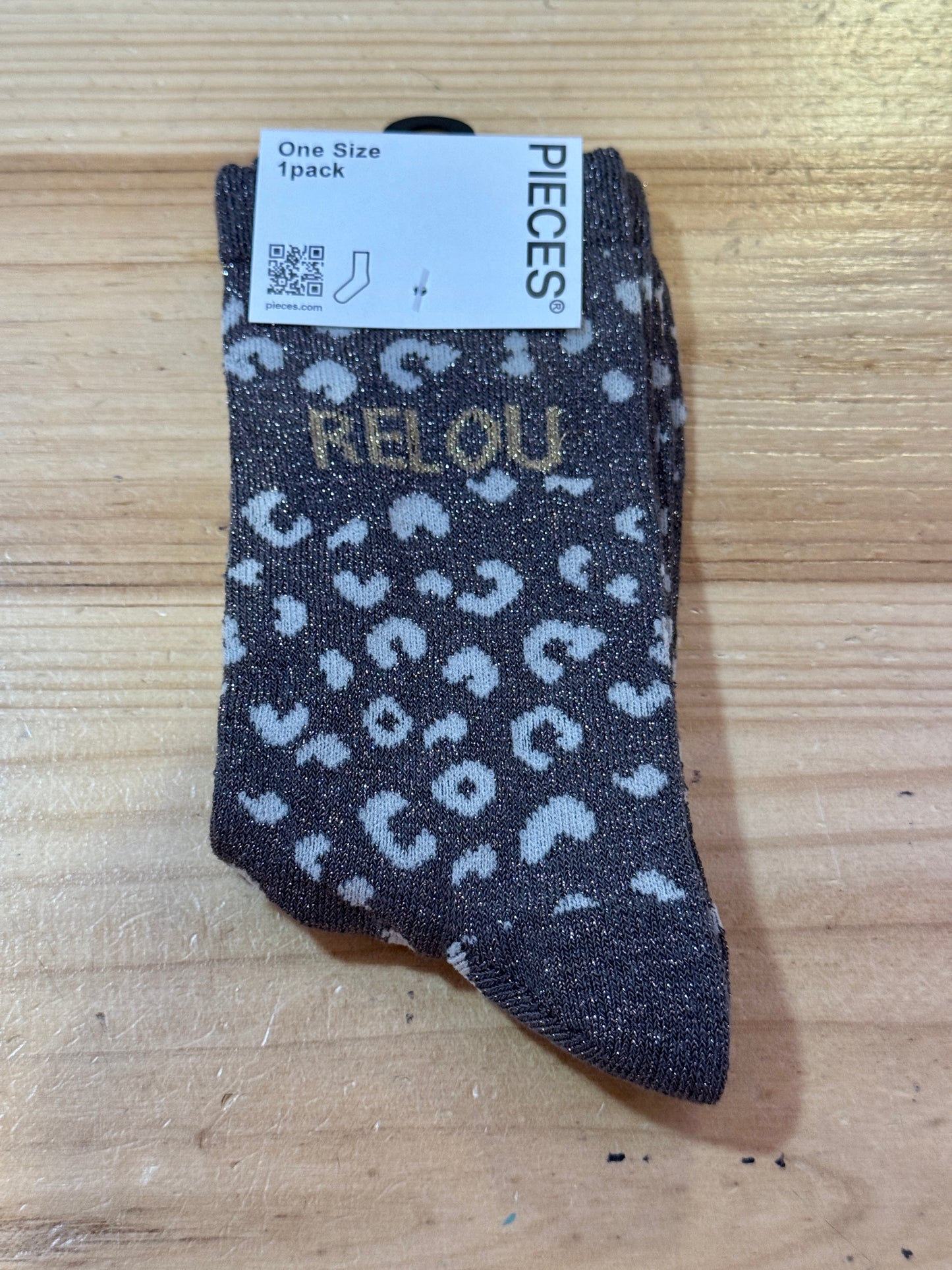 Chaussettes Paillettes mots doux !