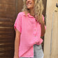 Chemise Line fluo rose