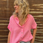 Chemise Line fluo rose