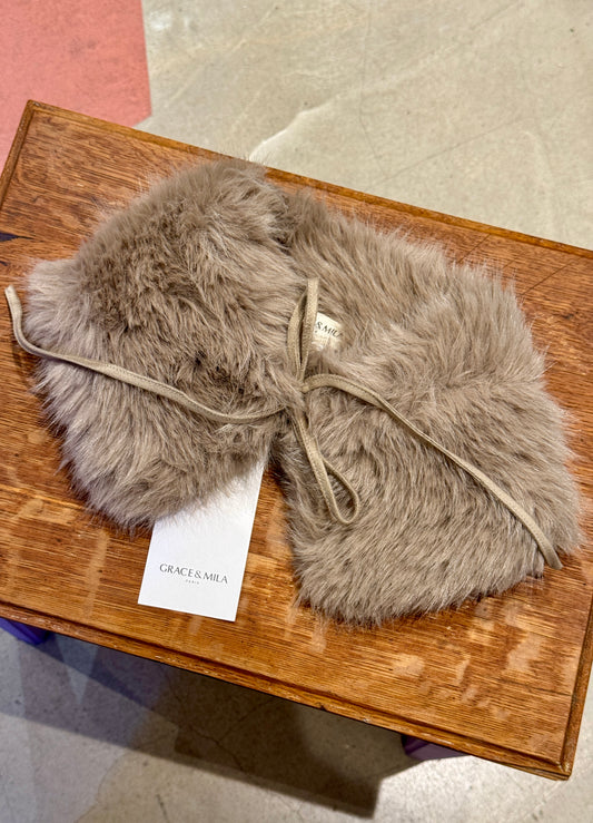 Col moumoute Taupe