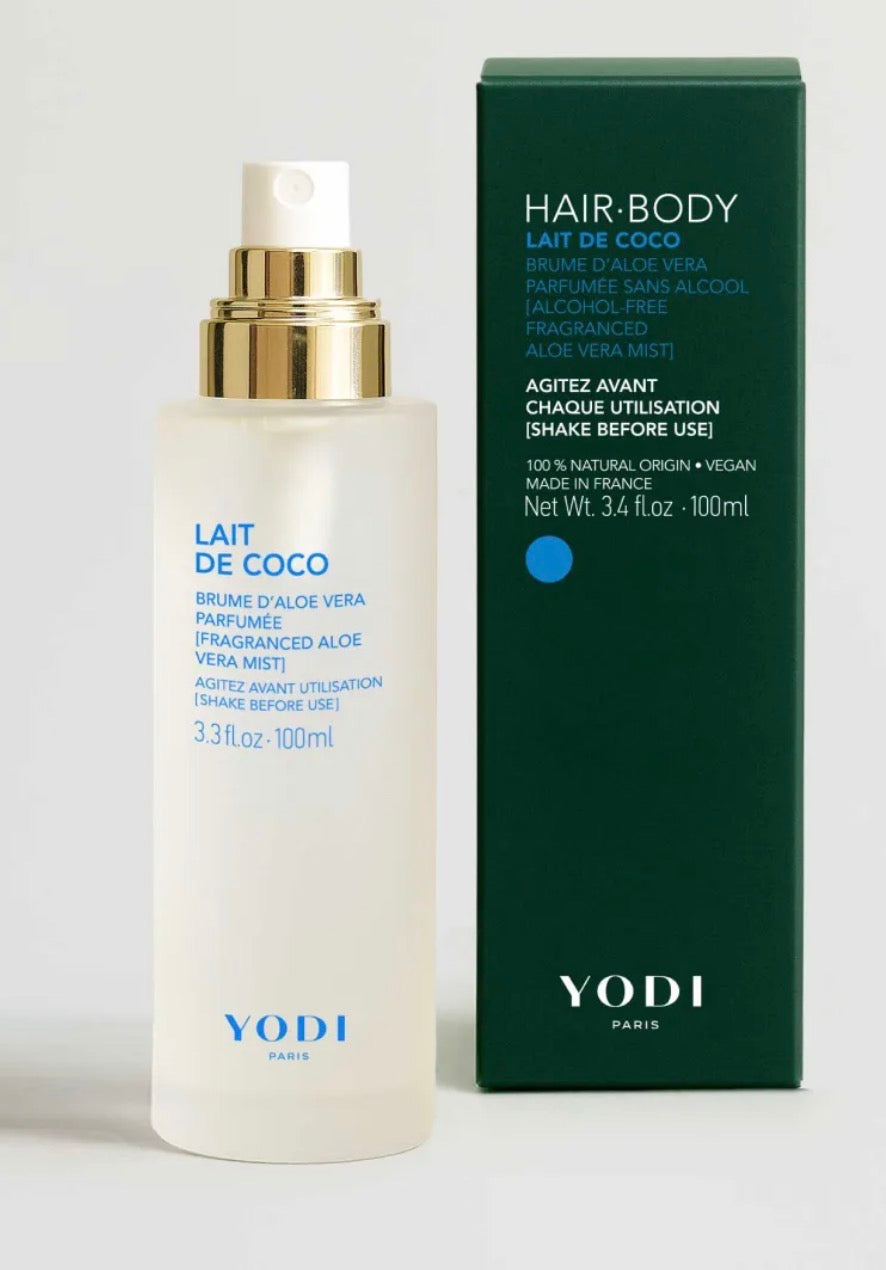 Brume parfumée Lait de Coco – Cheveux & Corps