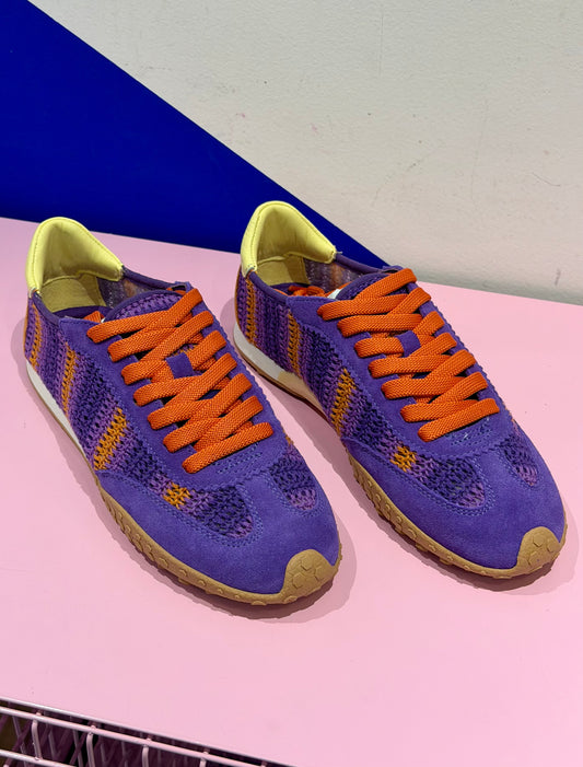 Baskets Hutch macramé violet