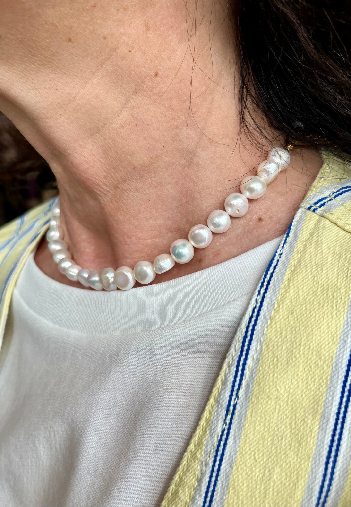 Collier Big Perles d'eau