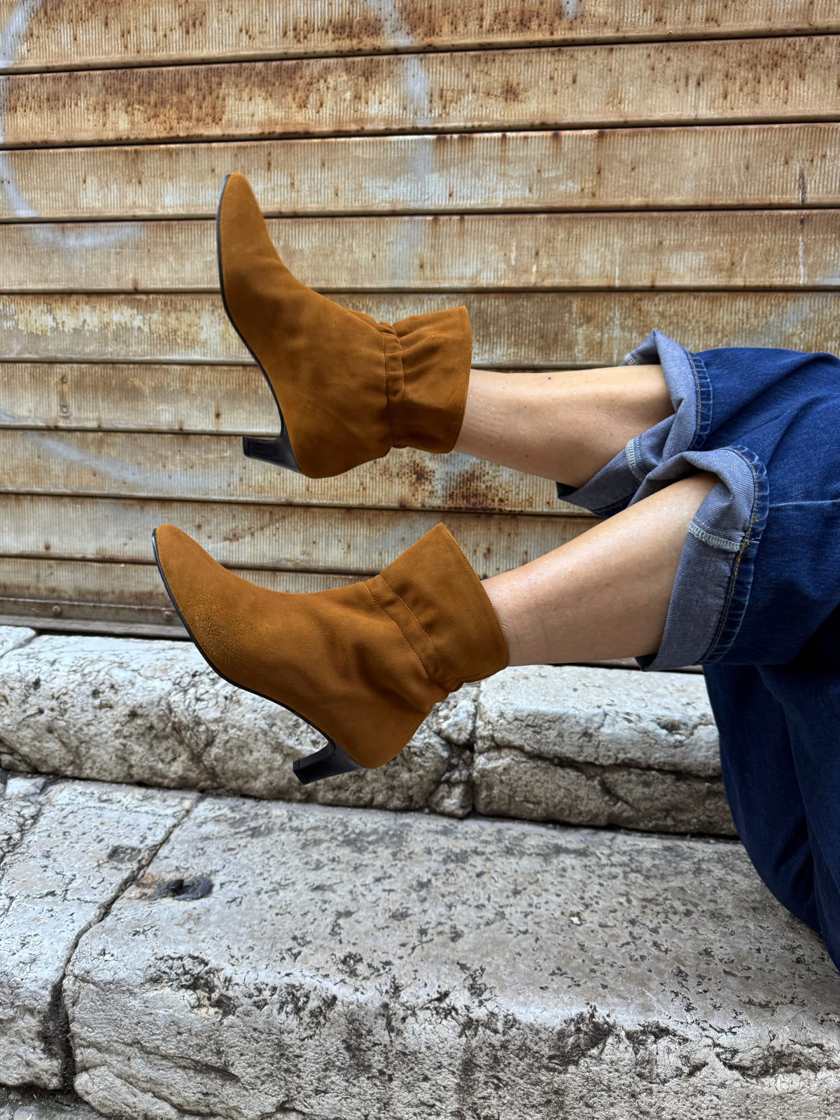 Bottines Starlette camel