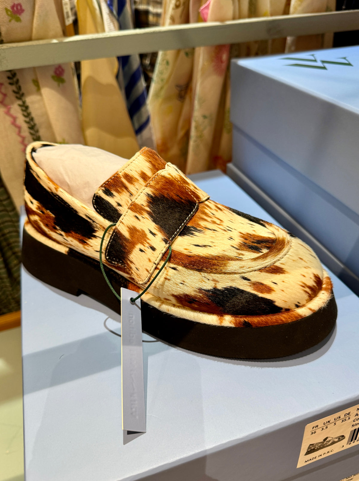 Mocassins Mason vache