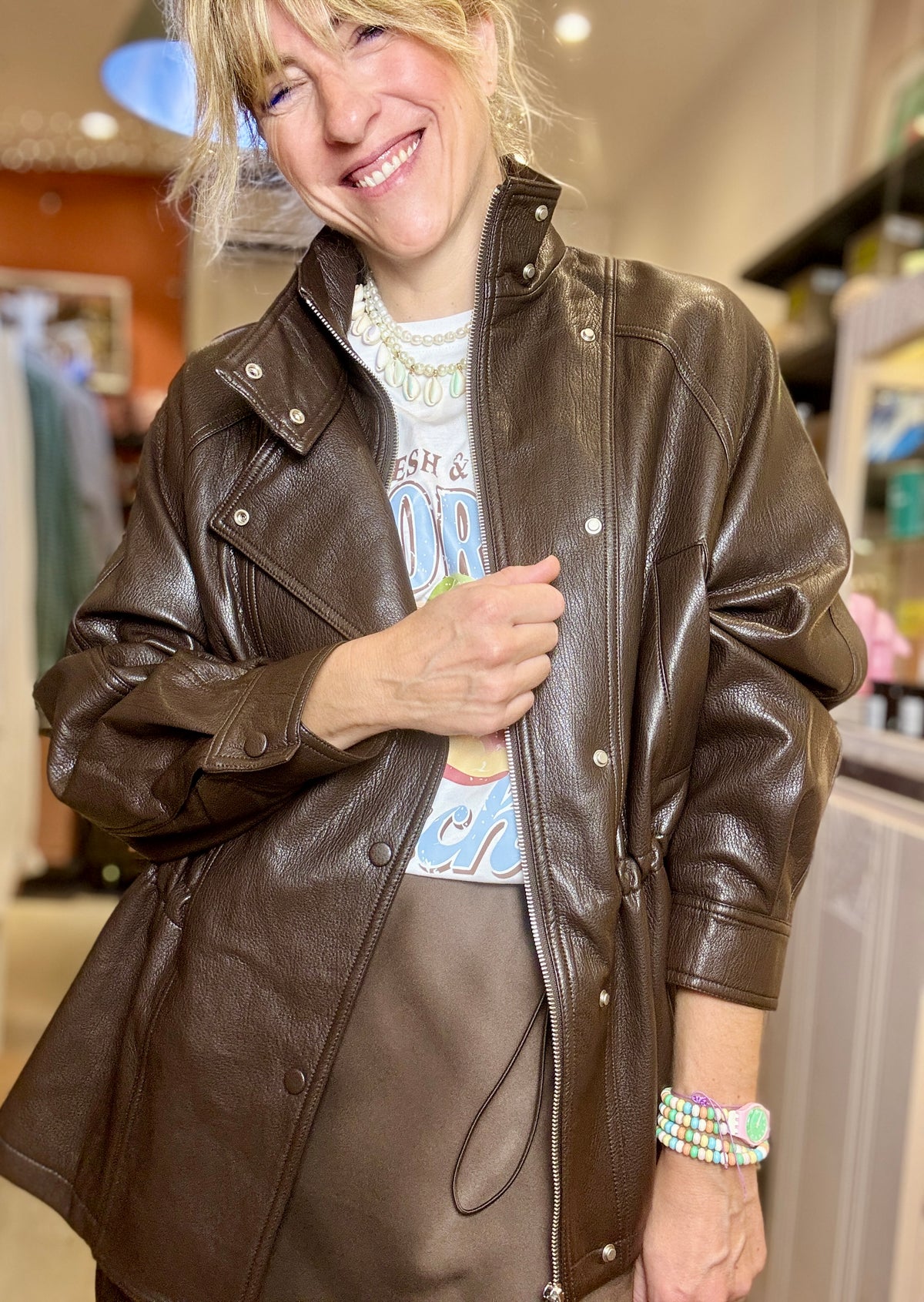 Veste Murphy chocolat