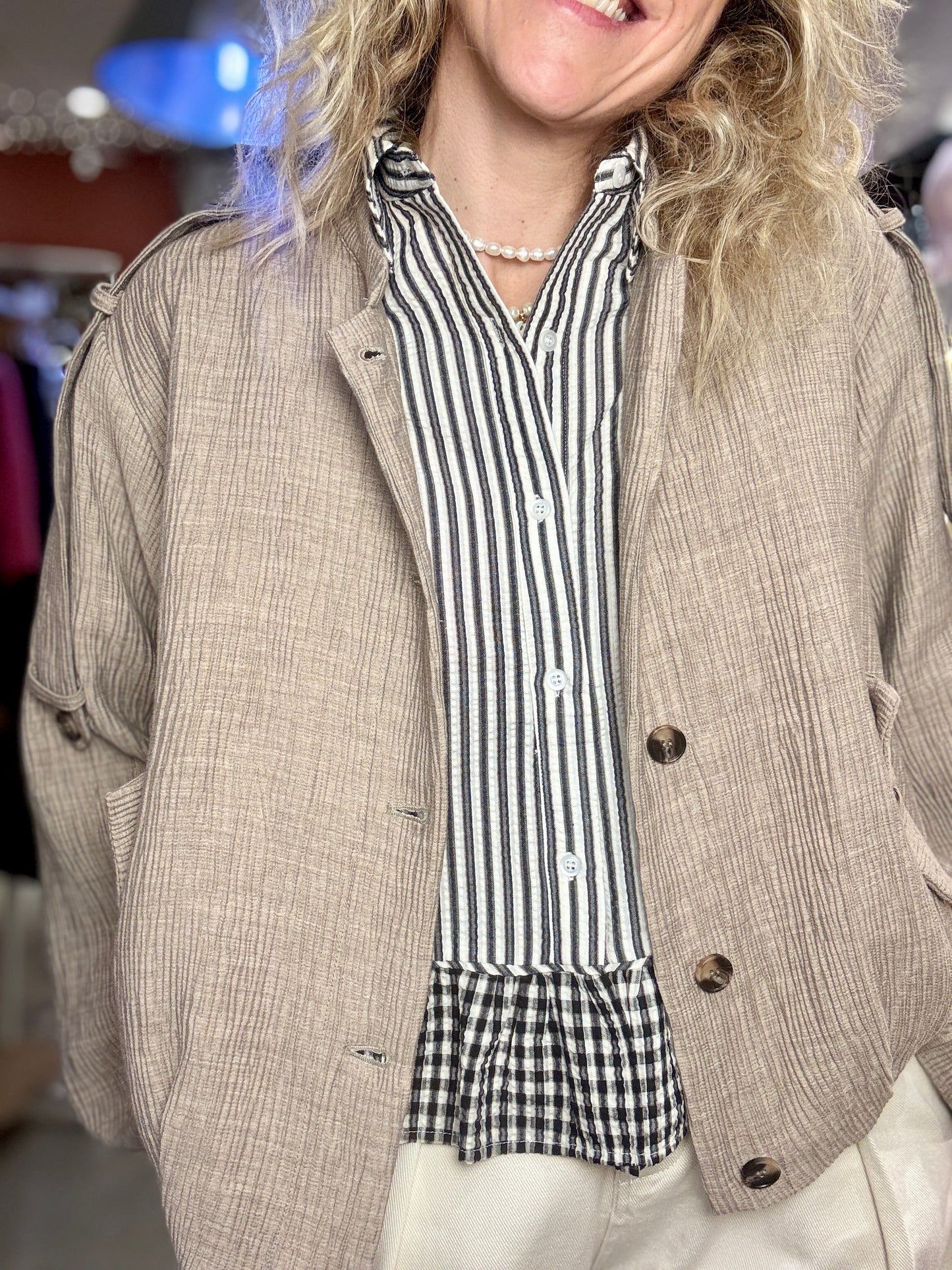 Veste Sand