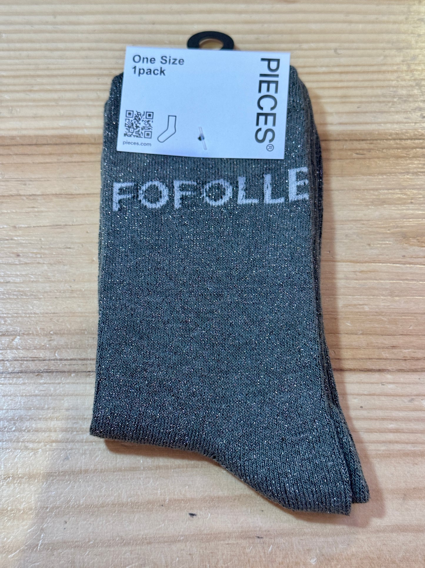 Chaussettes Paillettes mots doux !