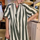 Robe Poppy rayures