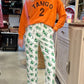 Pantalon Green Flowers
