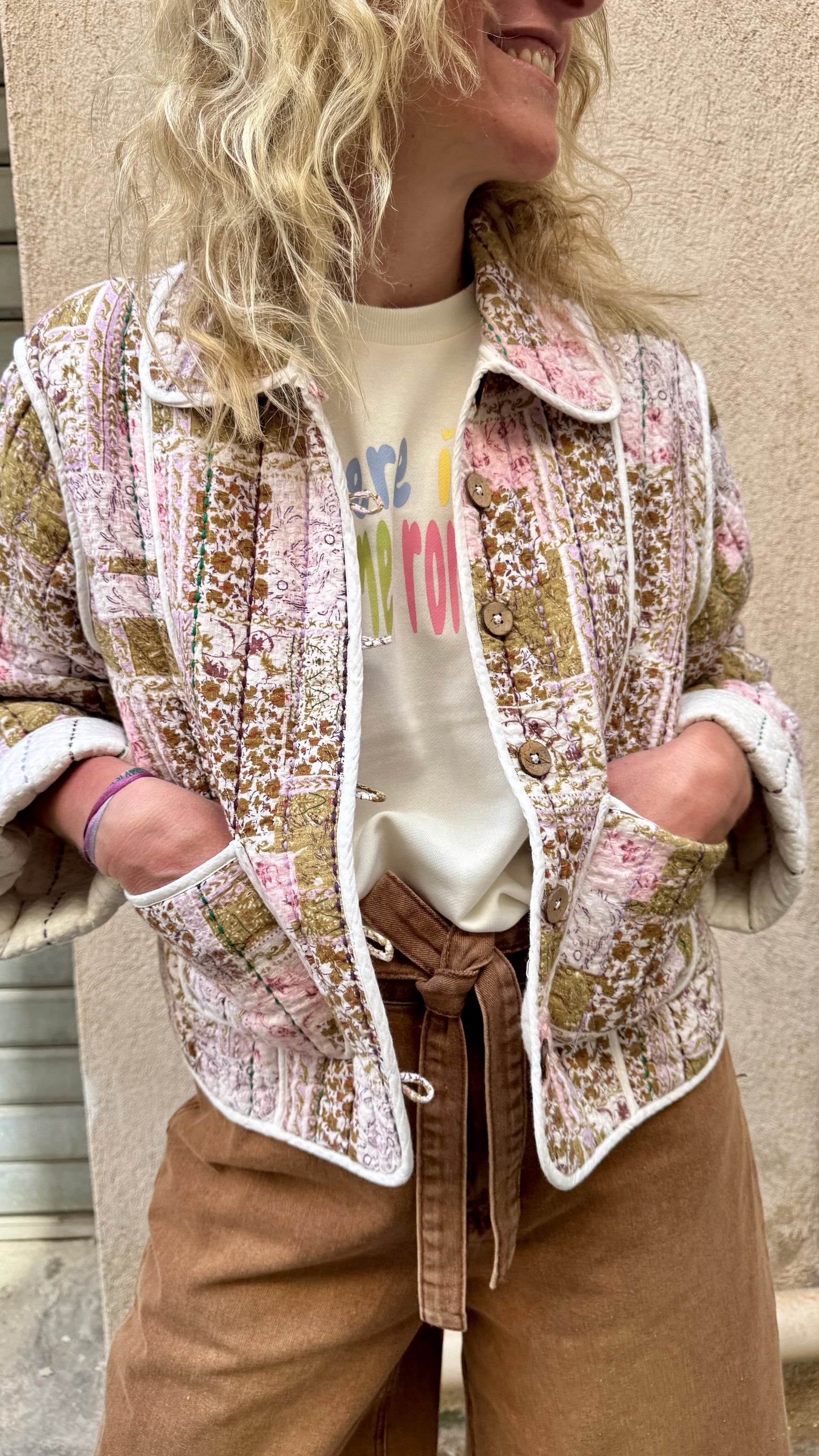 Veste Patchwork