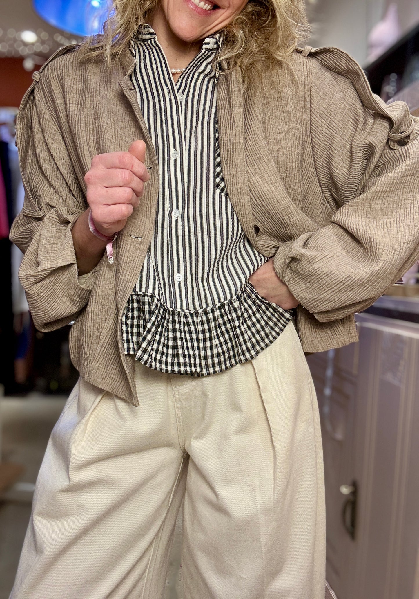 Veste Sand