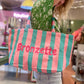 Sac Bronzette rose