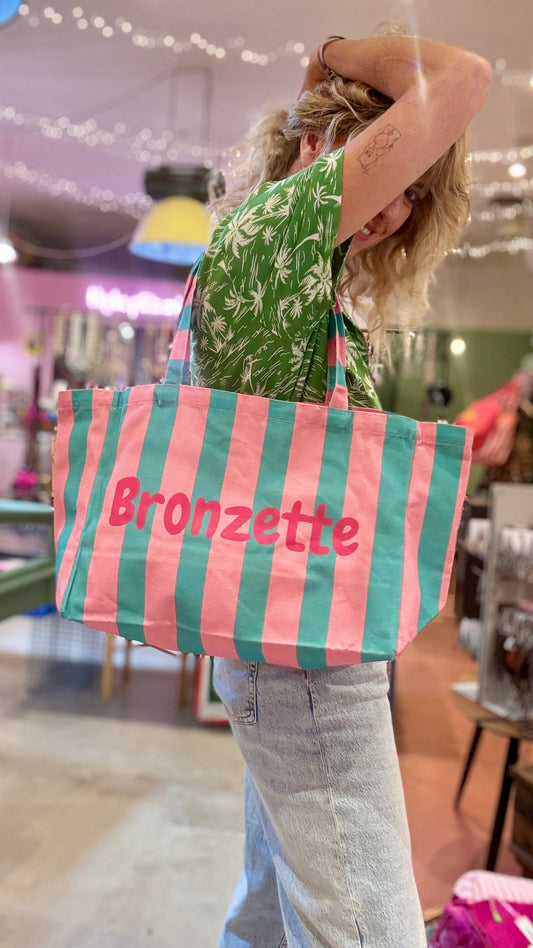 Sac Bronzette rose