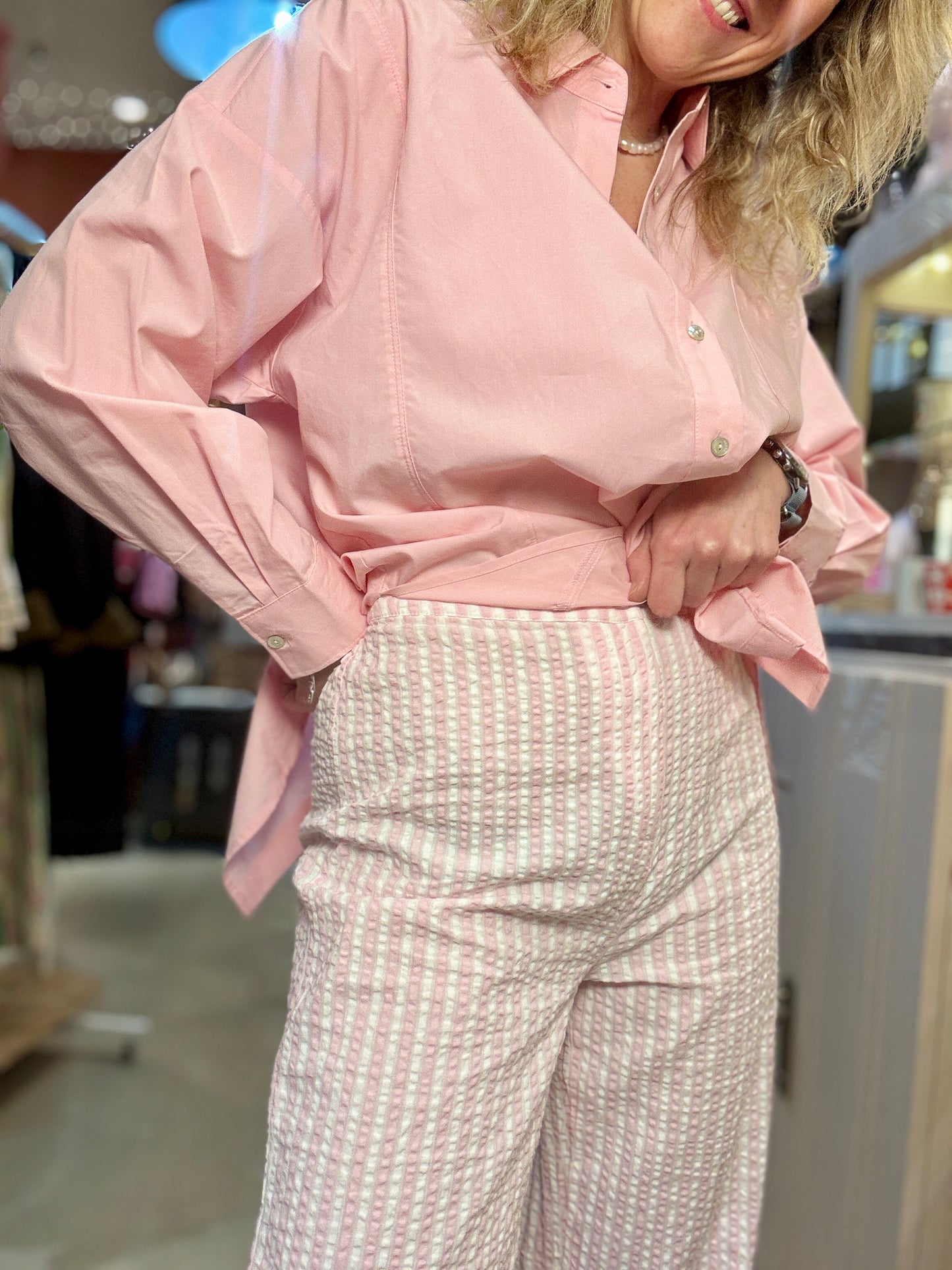 Pantalon Patrick rose
