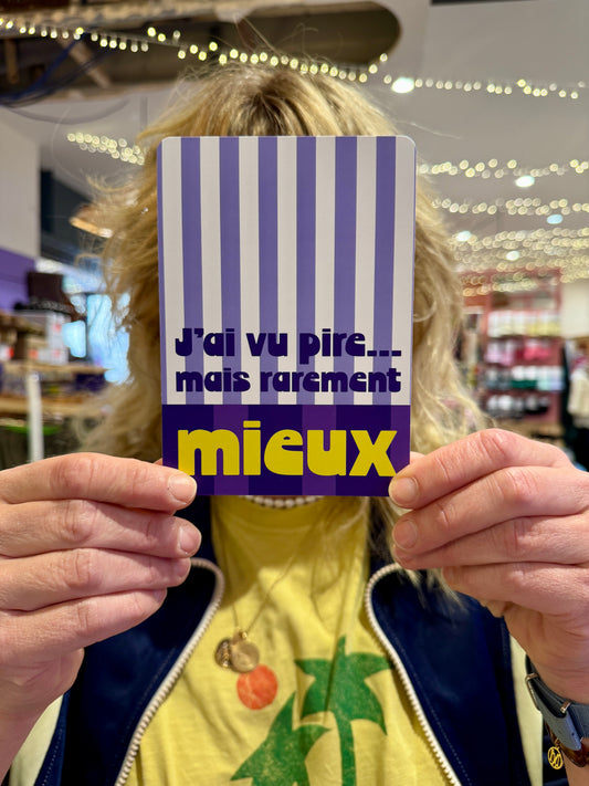 Carte Postale Mieux