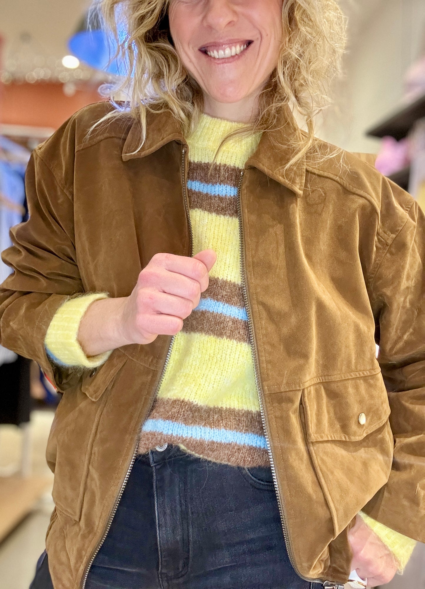 Pull Berlingot jaune