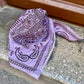 Foulard Presley parme