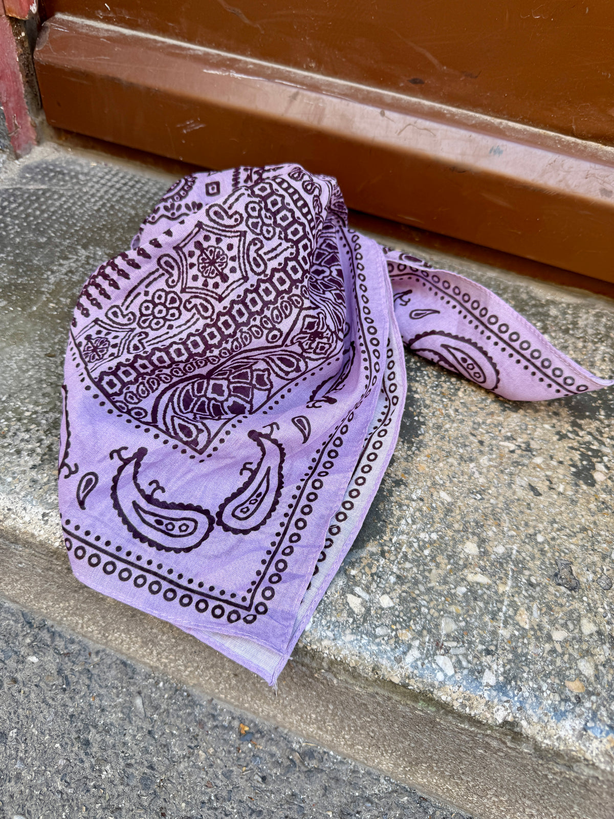 Foulard Presley parme