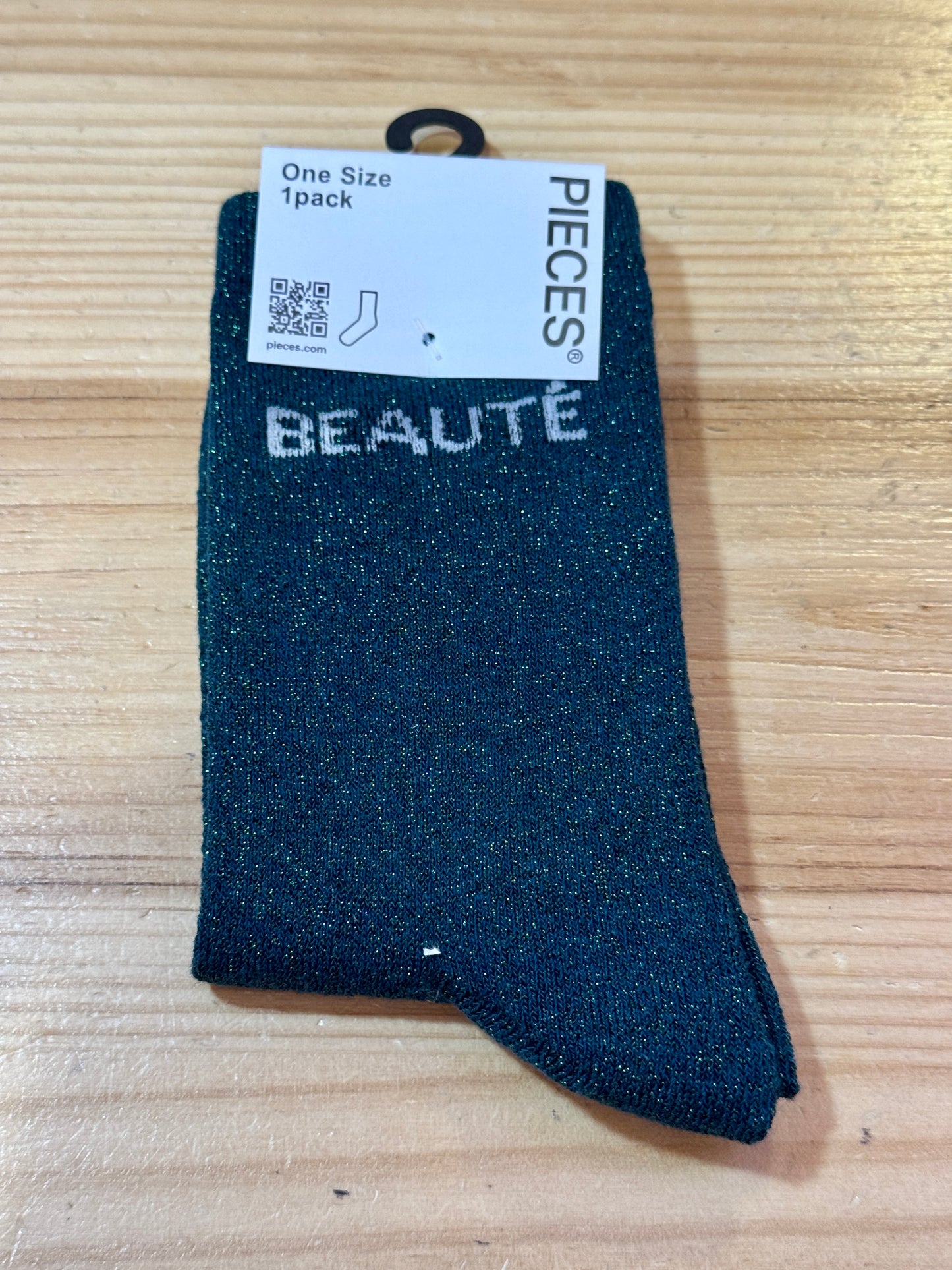Chaussettes Paillettes mots doux !