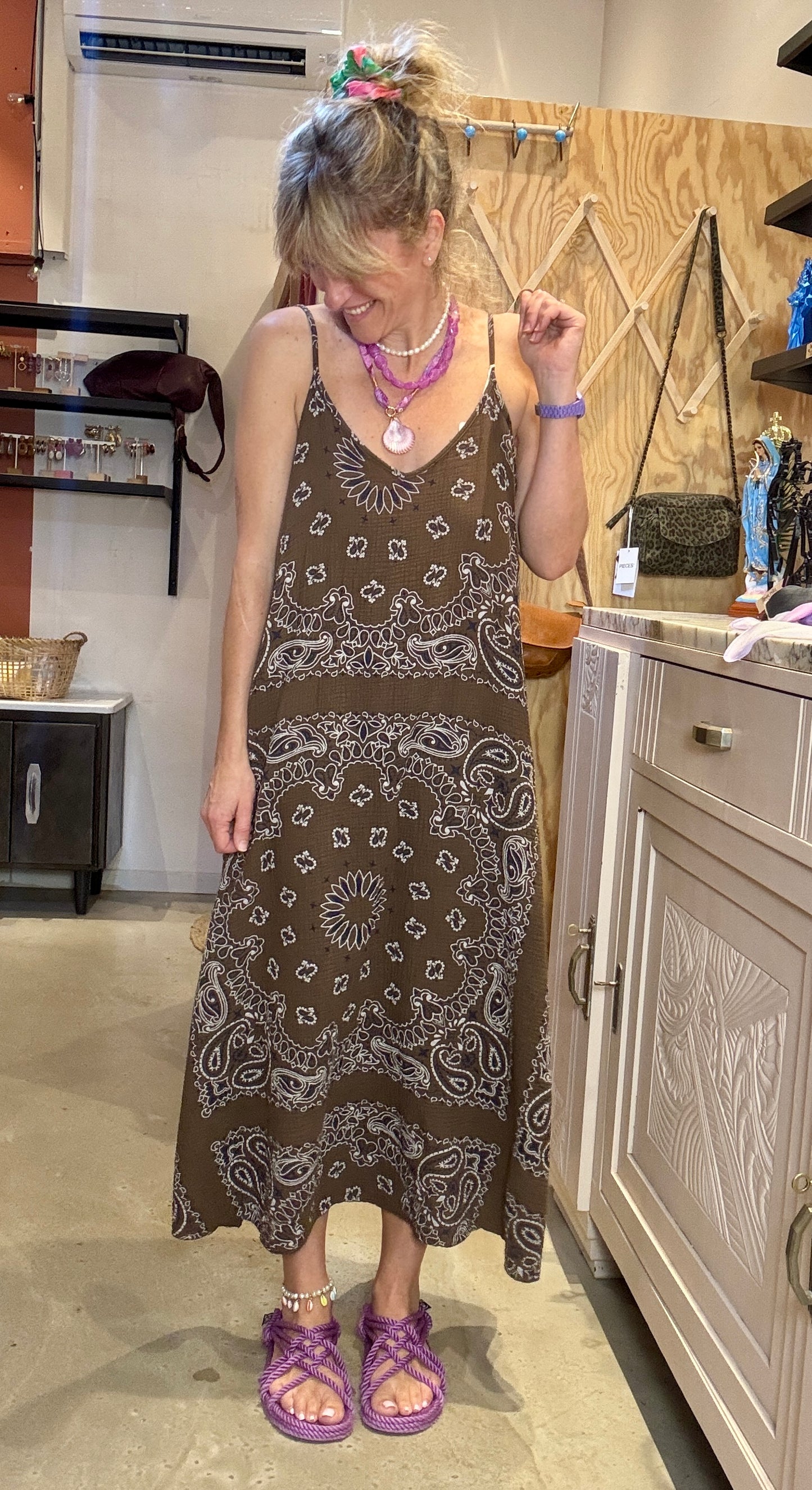 Robe Bandana choco