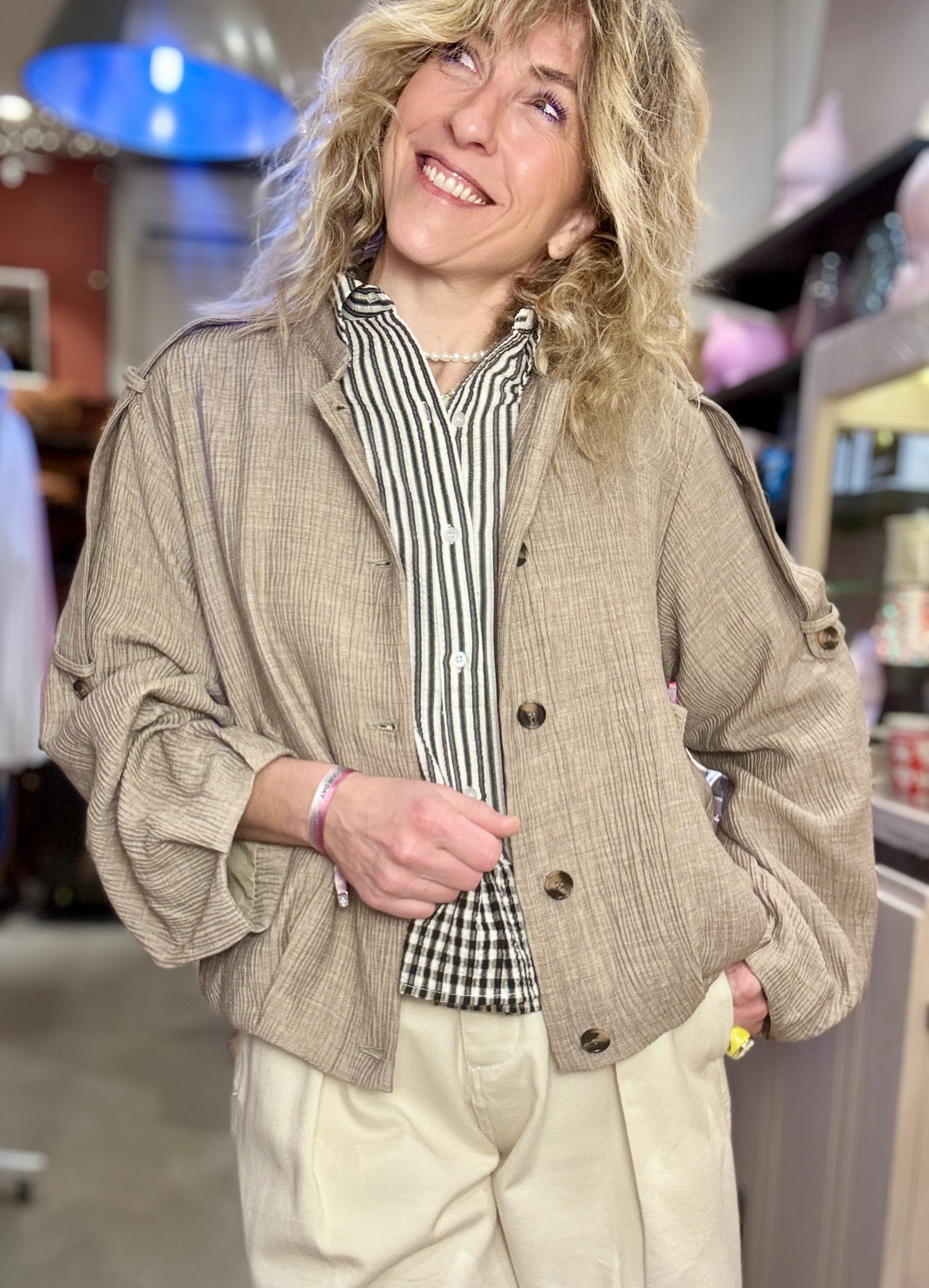Veste Sand
