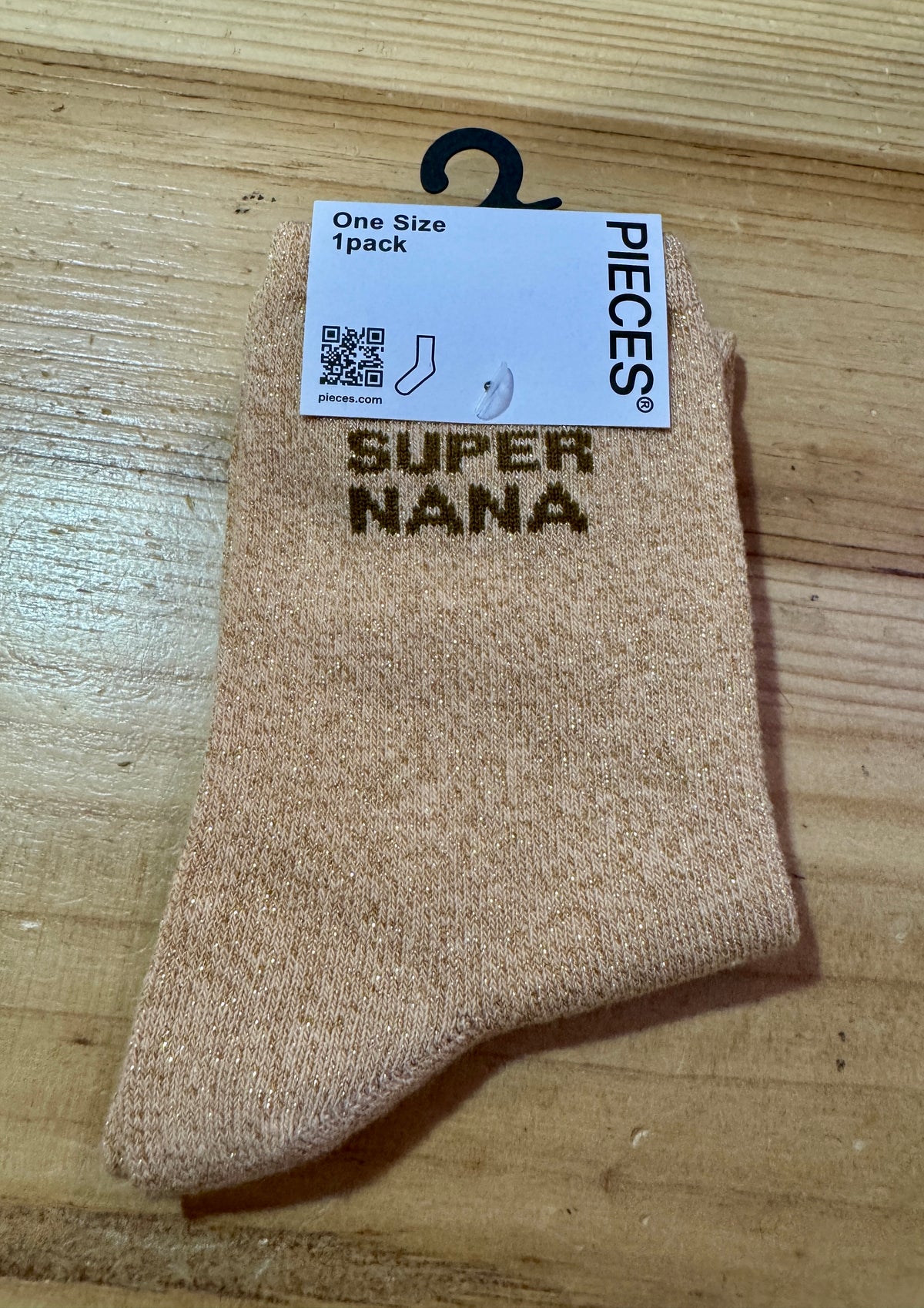 Chaussettes Paillettes mots doux !