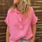 Chemise Line fluo rose