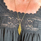 Collier long Losange