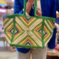 Panier Marrakech vert