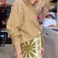 Short Azulejos olive