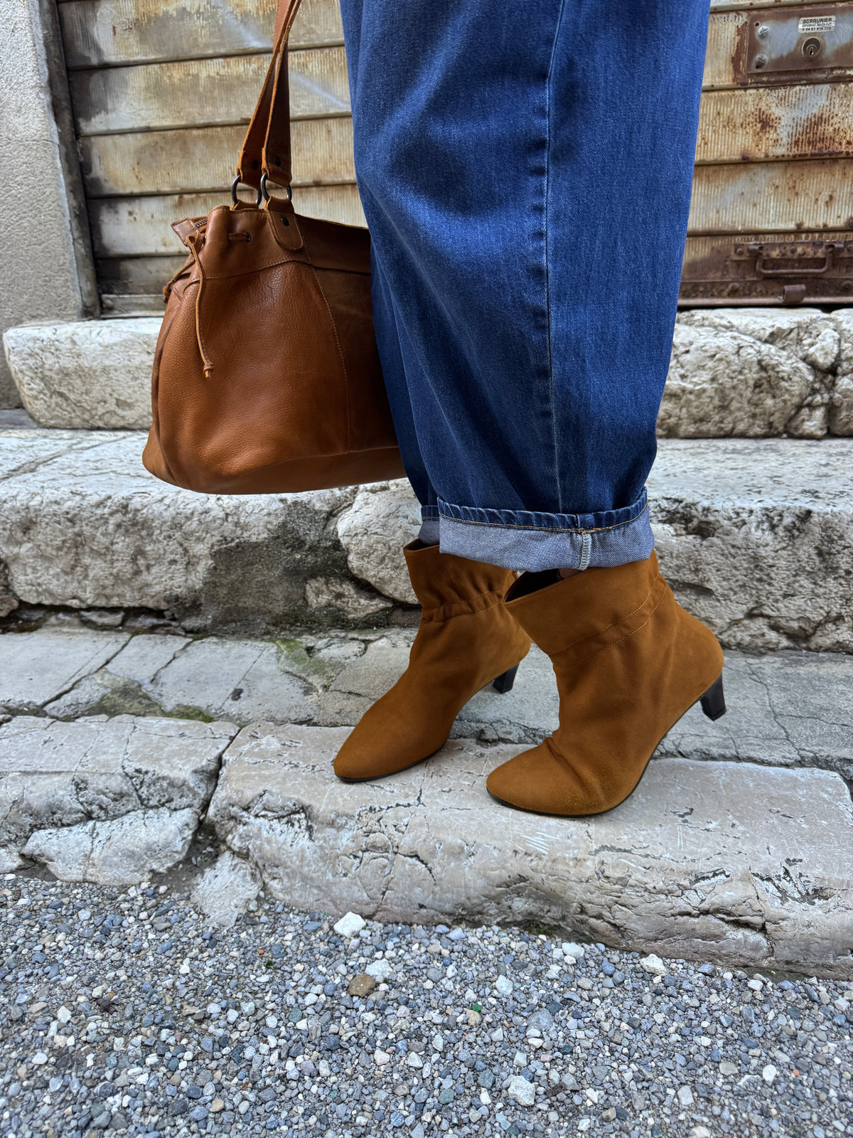 Bottines Starlette camel