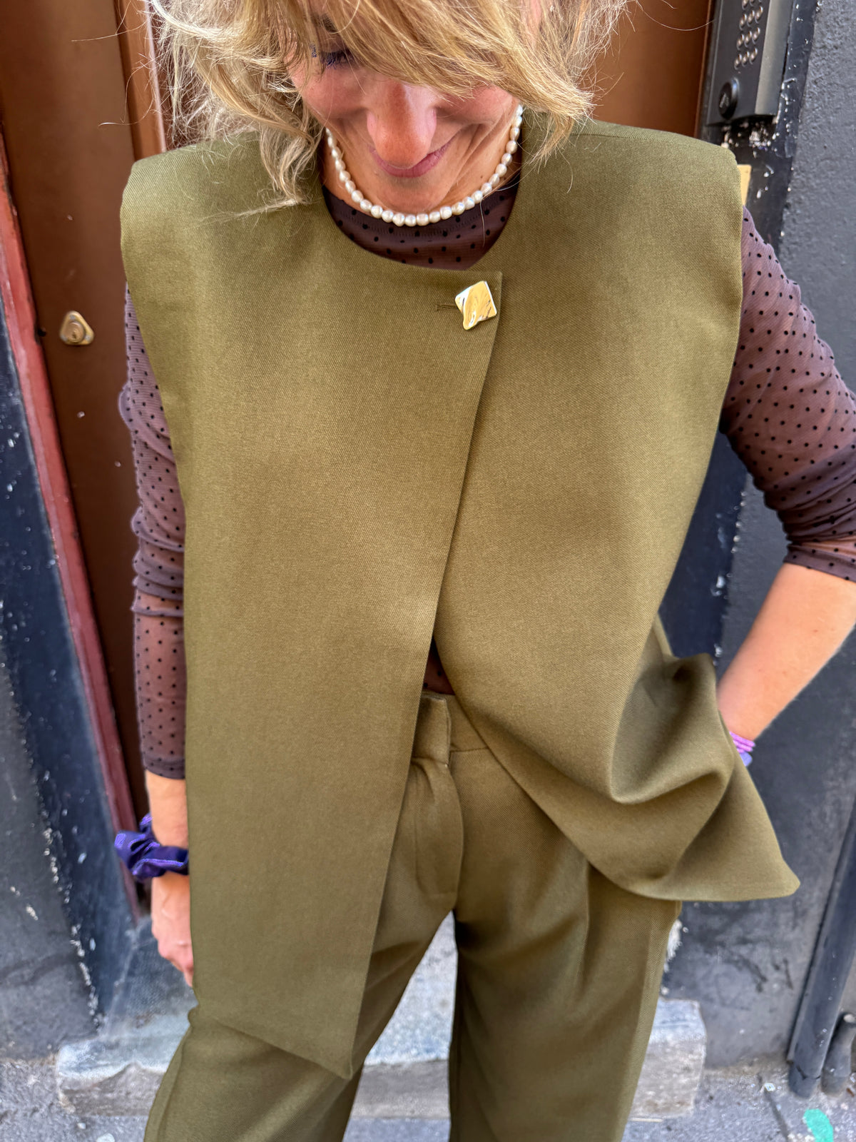 Veste sans manches Fiona