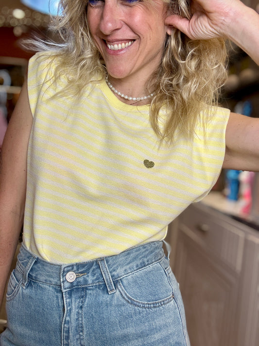 T-Shirt Roxy jaune