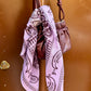 Foulard Presley parme