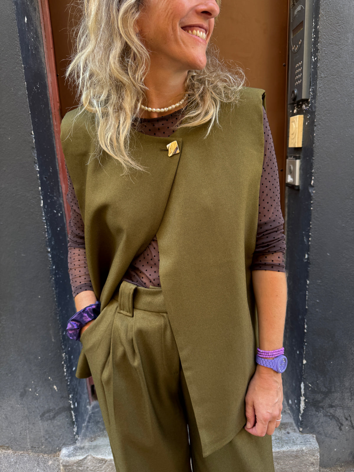 Veste sans manches Fiona