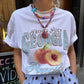 T-shirt Peachy