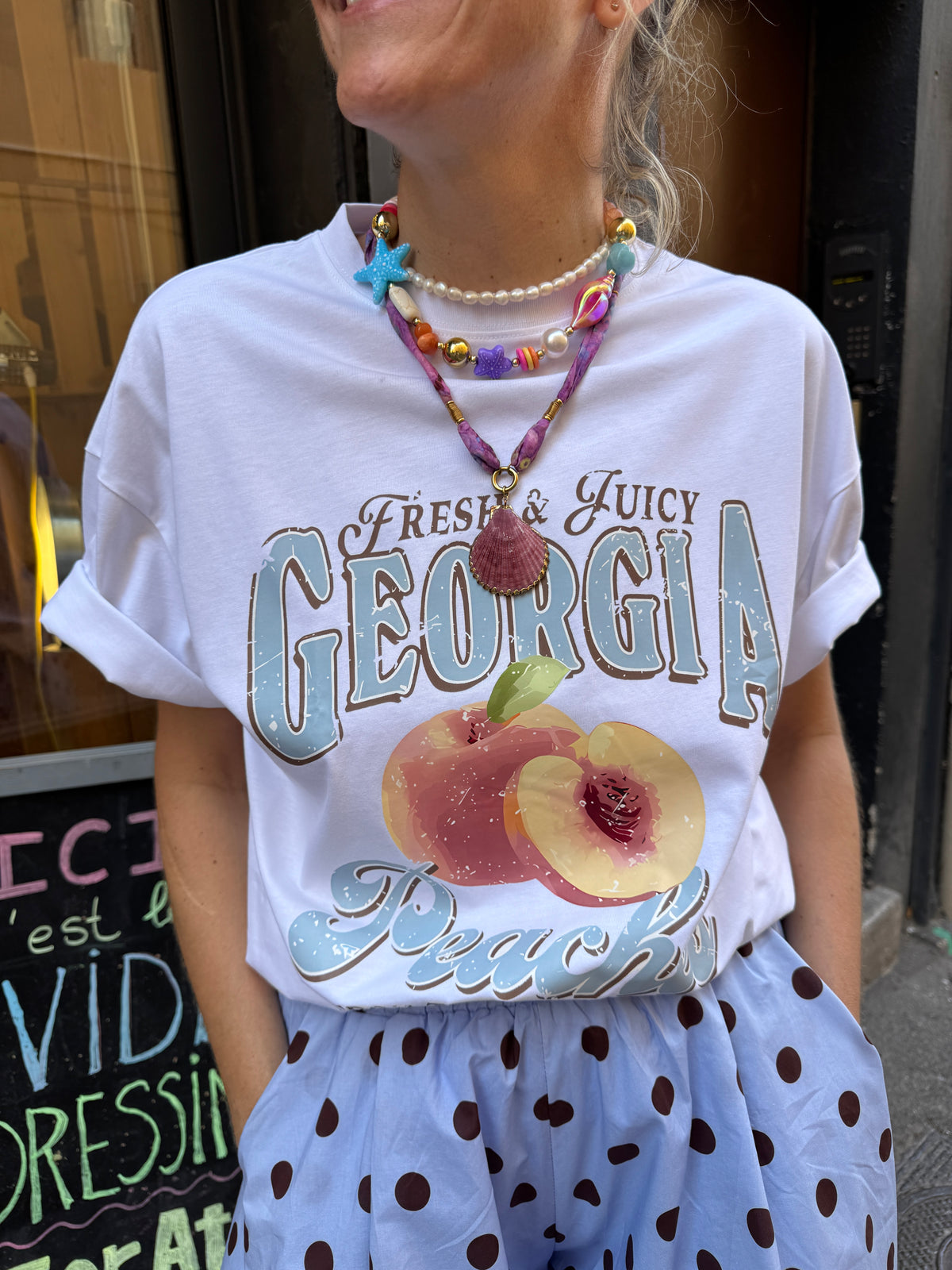 T-shirt Peachy