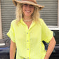 Chemise Line fluo jaune