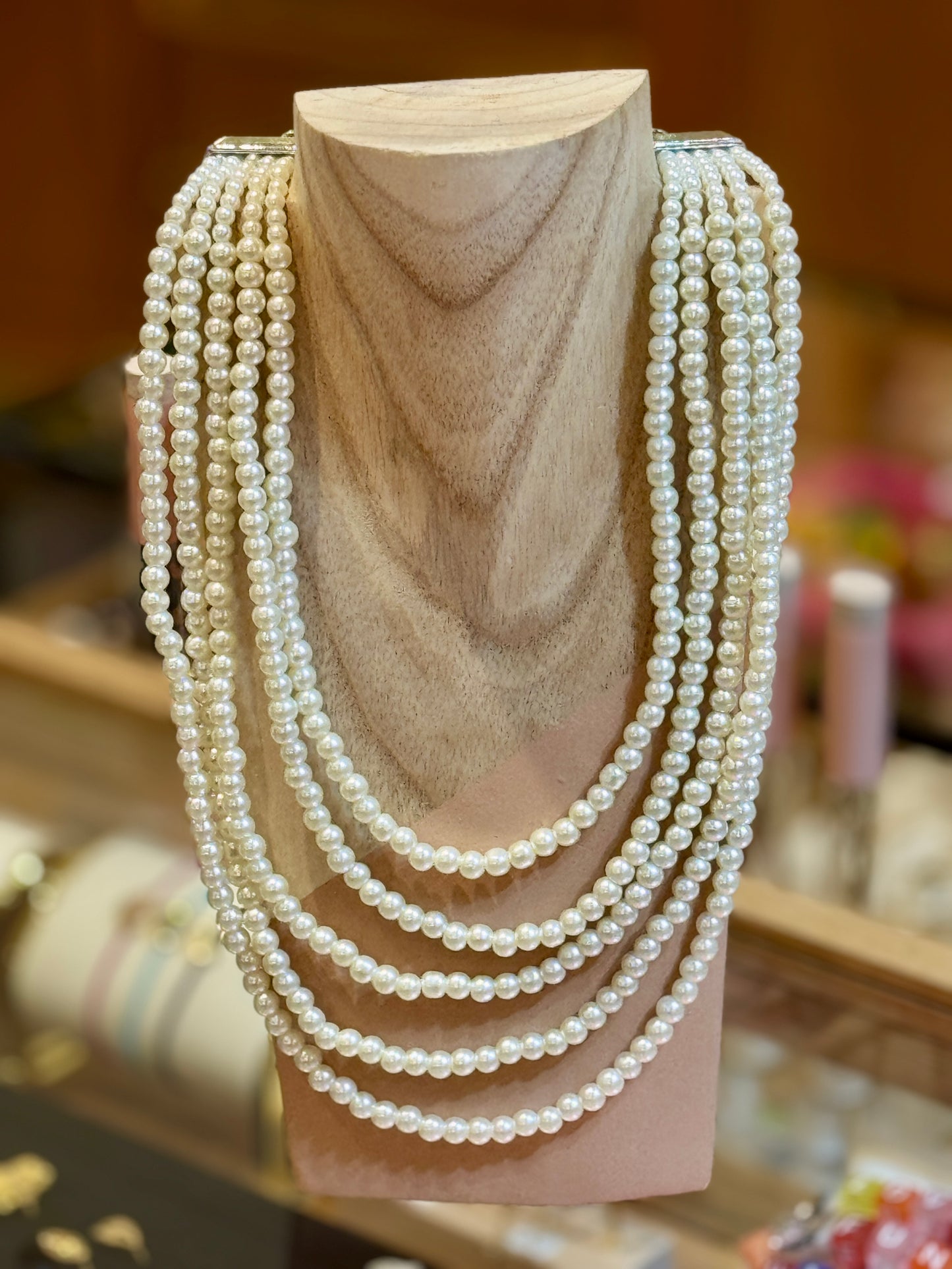 Collier Perlous 5 rangs